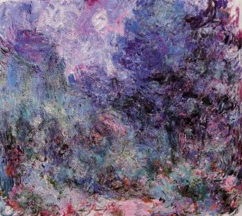 Claude Oscar Monet : The House Seen from the Rose Garden II